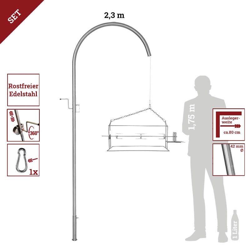 Grillgalgen mit Spießgrill